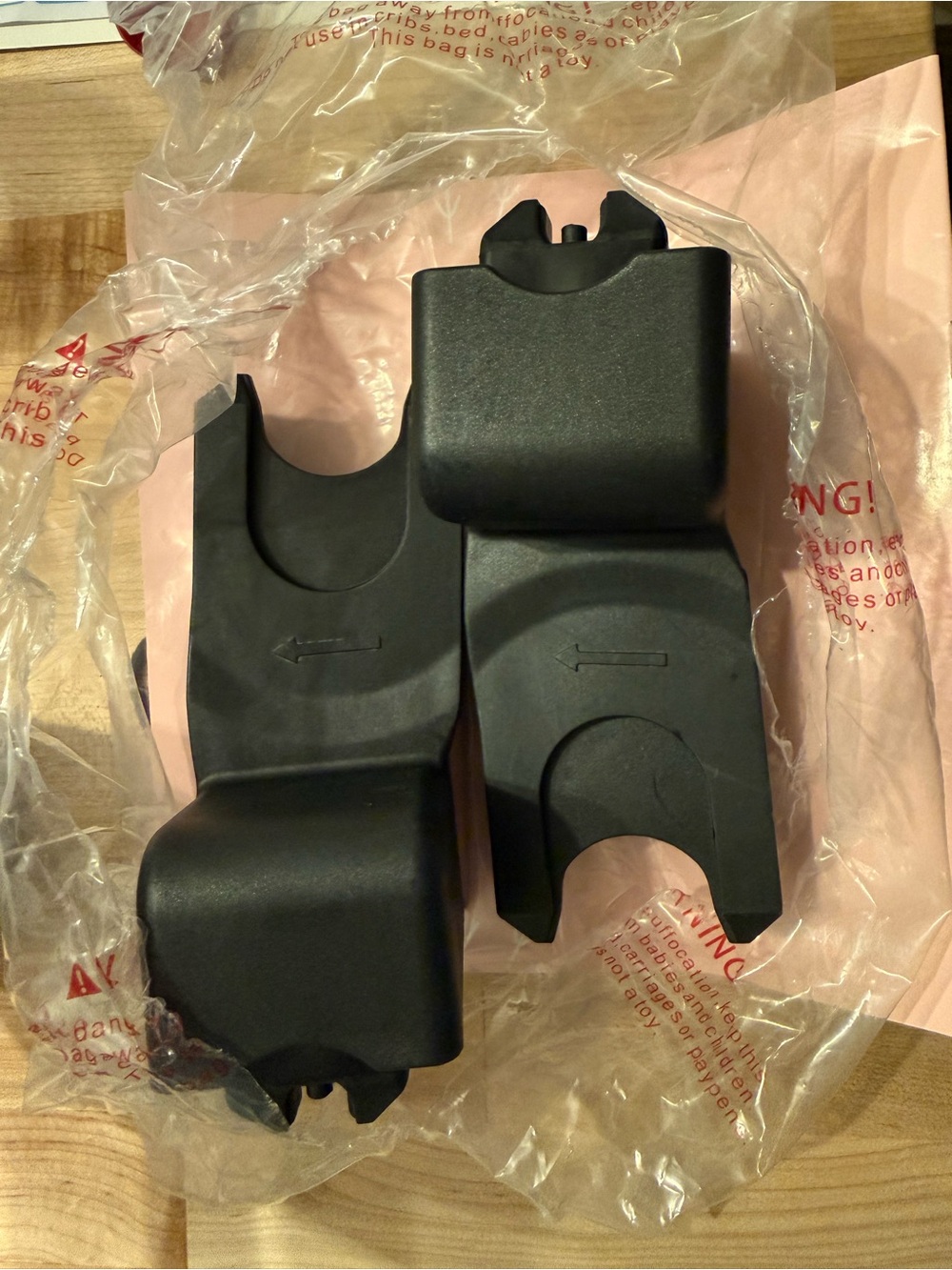 Black Universal Kids Holster Clips - Pair